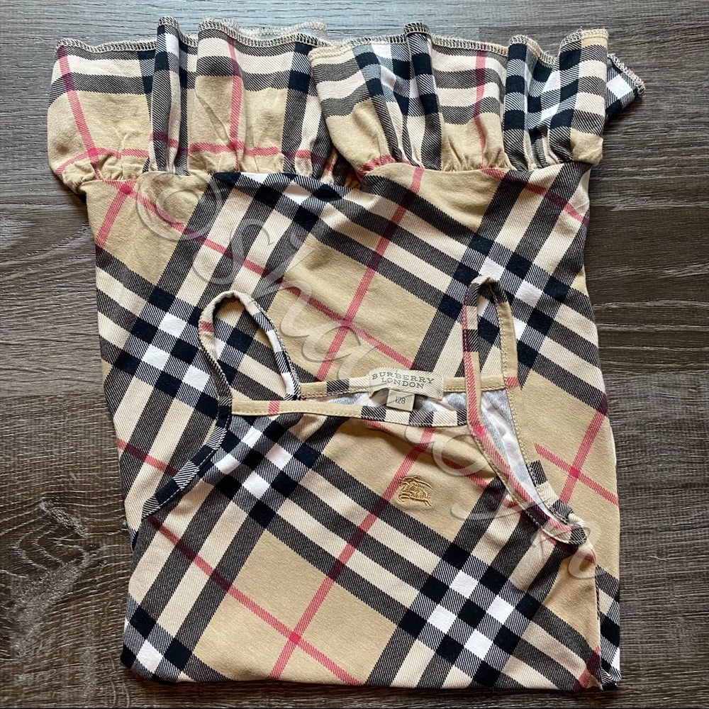 NWOT Burberry Rare Authentic & Vintage Tank Dress - Picture 9 of 9